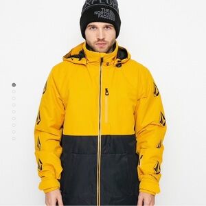 Volcom Men's Deadly Stones Ins Snowboard Jacket | Large